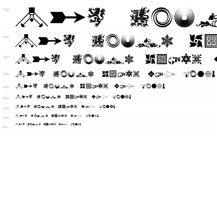 Soft Ornaments Seventeen Waterfall