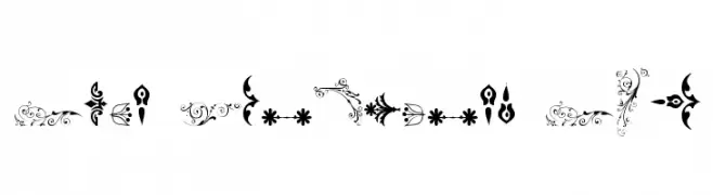 Soft Ornaments Six  Fuentes Gratis Descargar