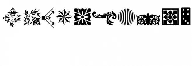 Soft Ornaments Sixteen Font OTHER CHARS