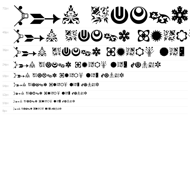 Soft Ornaments Sixteen Waterfall