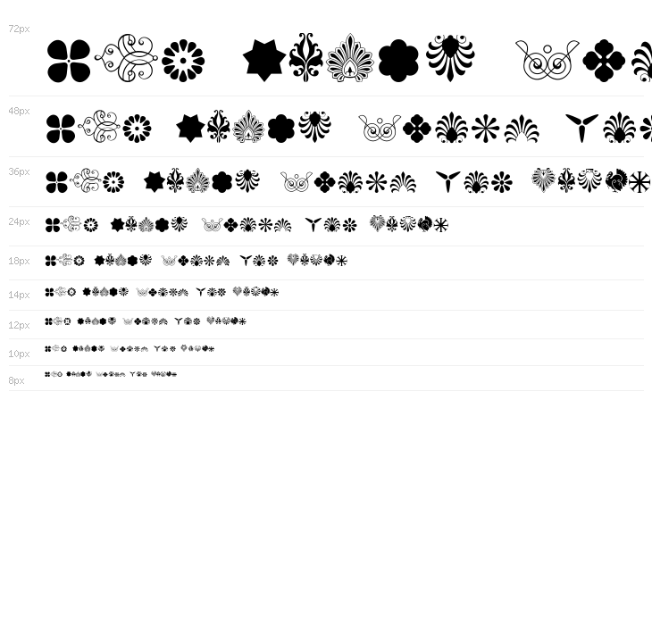 Soft Ornaments Thirteen Waterfall