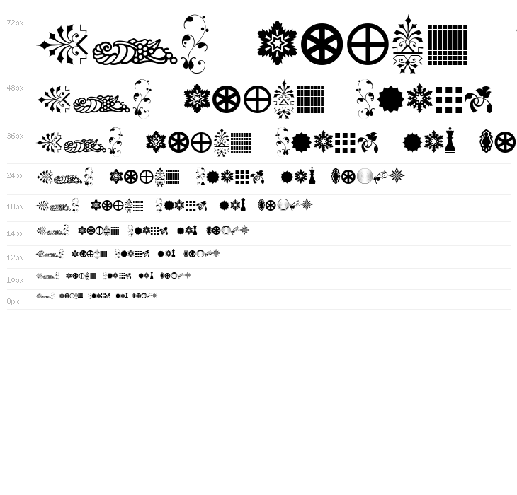 Soft Ornaments Twenty Waterfall