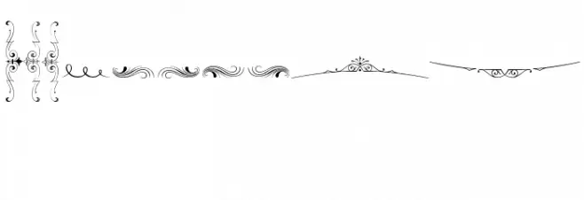 Soft Ornaments Two Font OTHER CHARS