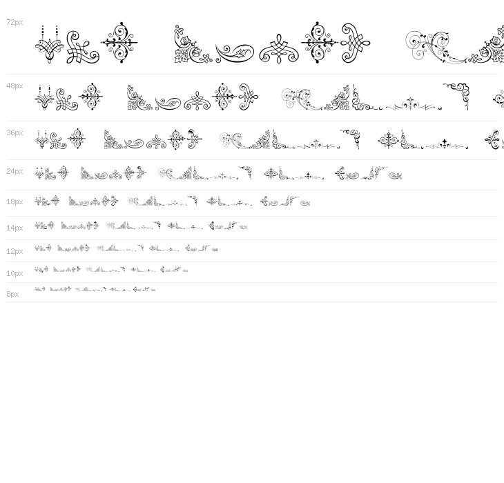 Soft Ornaments Two Waterfall