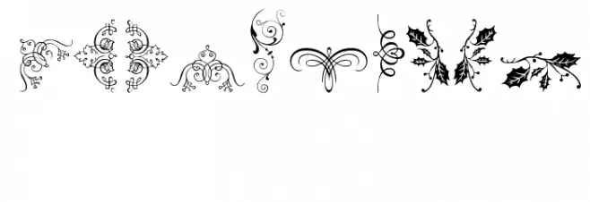 Soft Ornaments Font OTHER CHARS