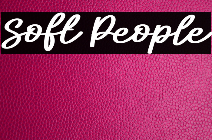 Soft People Example 3