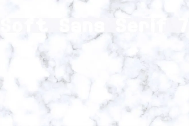 Soft Sans Serif 7 Example 1