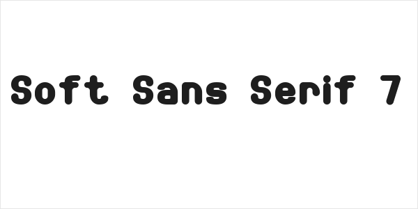 Soft Sans Serif 7 Logo