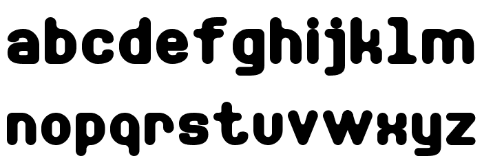 Soft Sans Serif 7 Font LOWERCASE