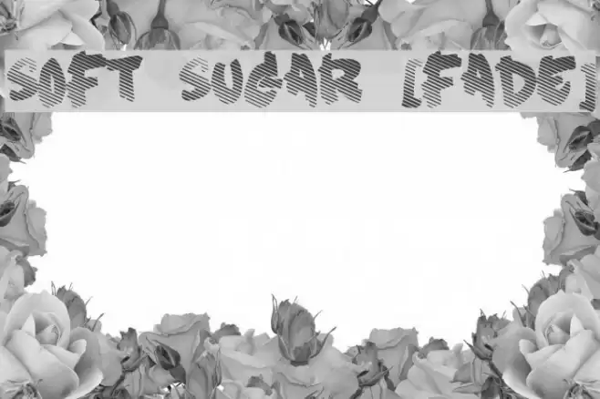 Soft Sugar [fade] フォント examples