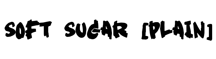 Soft Sugar [plain] Schriftart