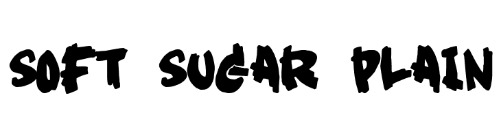 Soft Sugar plain  नि: शुल्क फ़ॉन्ट्स डाउनलोड