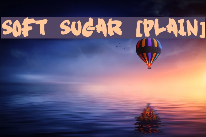 Soft Sugar [plain] Example 1