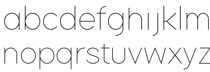 SoftLine Font LOWERCASE