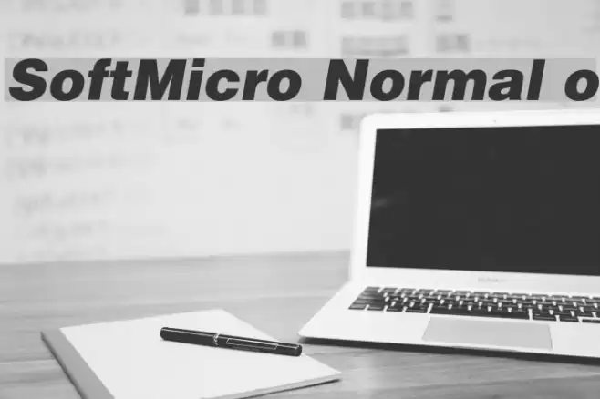 SoftMicro Normal o Polices examples