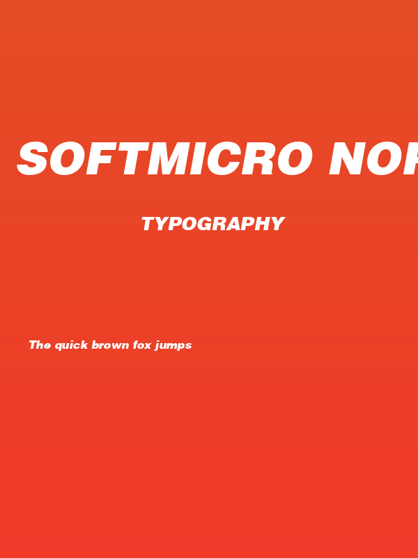 SoftMicro Normal o Poster