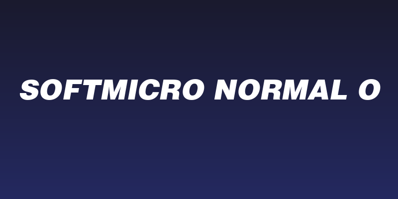 SoftMicro Normal o Social Header