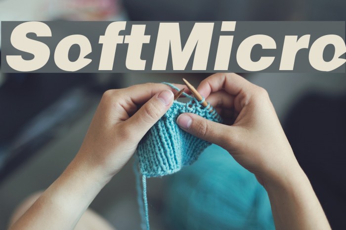 SoftMicro Font examples