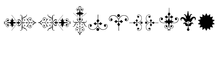 SoftOrnaments21 Font OTHER CHARS