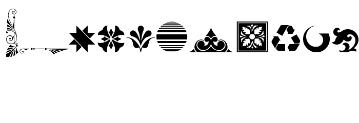SoftOrnamentsEighteen Font OTHER CHARS