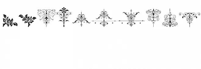 SoftOrnamentsNine Font OTHER CHARS