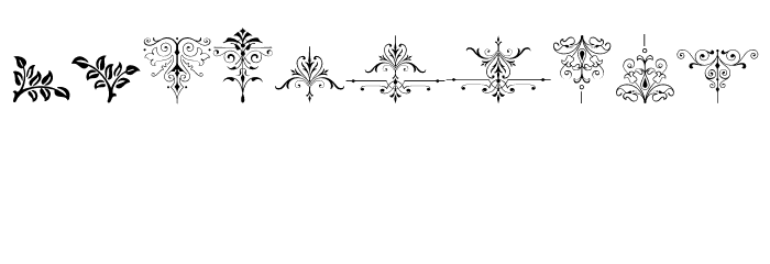 SoftOrnamentsNine Font OTHER CHARS