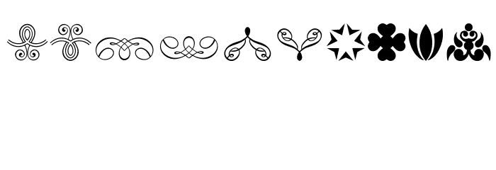 SoftOrnamentsThirteen Font OTHER CHARS