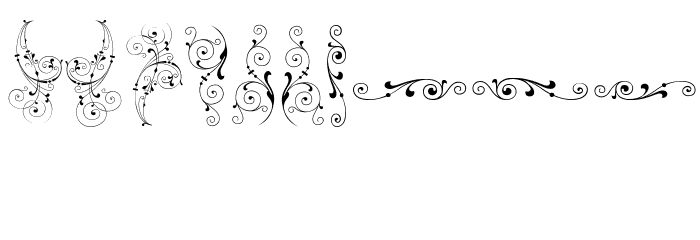 SoftOrnamentsThree フォント その他の文字