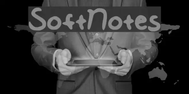 Soft_Notes Font examples