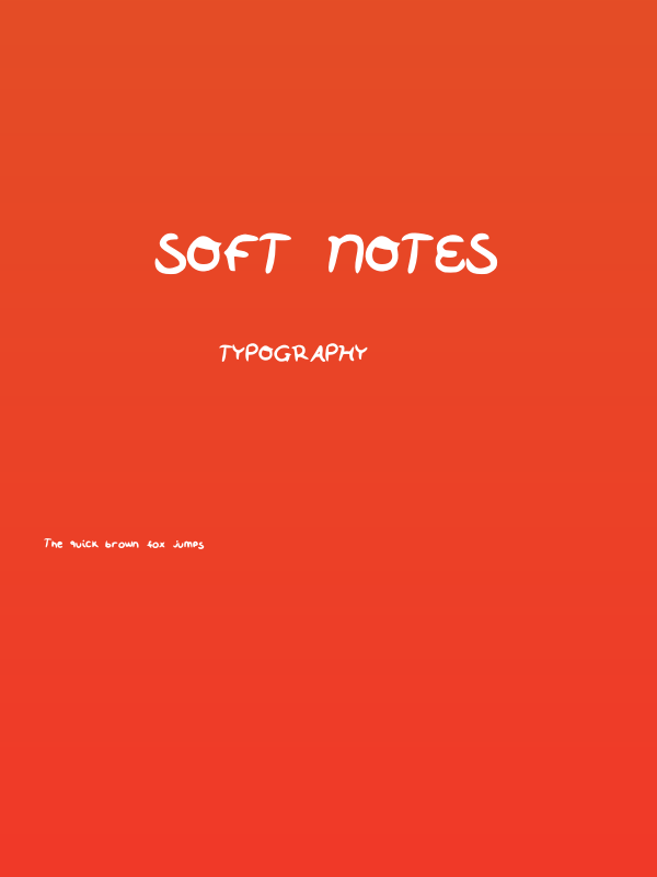 Soft_Notes Poster