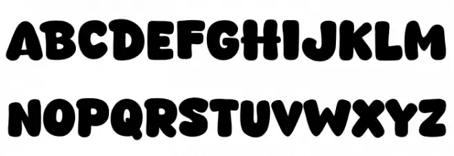 Softizen Schriftart Groß