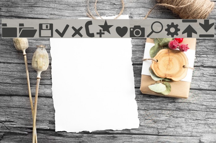 Software Kit 7 Font examples