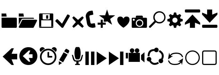 Software Kit 7 Font LOWERCASE