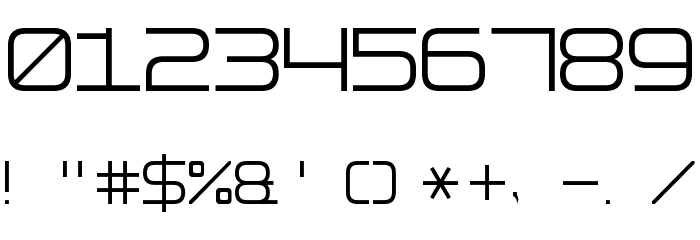 Software Tester 7 Font OTHER CHARS