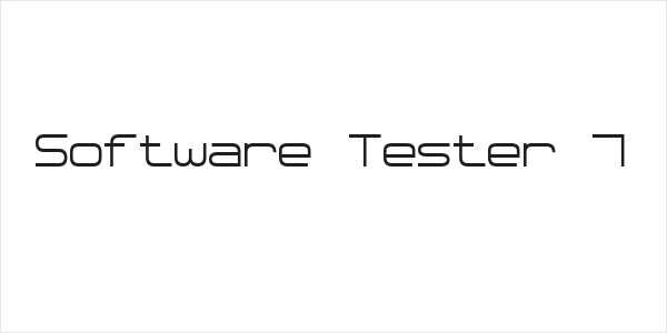 Software Tester 7 Logo