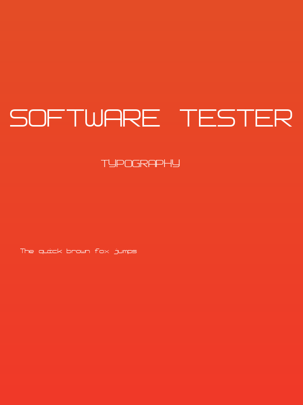 Software Tester 7 Poster