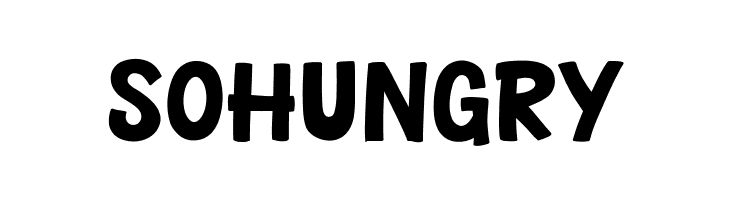 Sohungry  Frei Schriftart Herunterladen