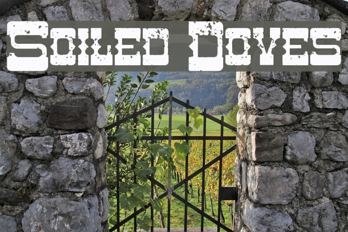 Soiled Doves Font examples