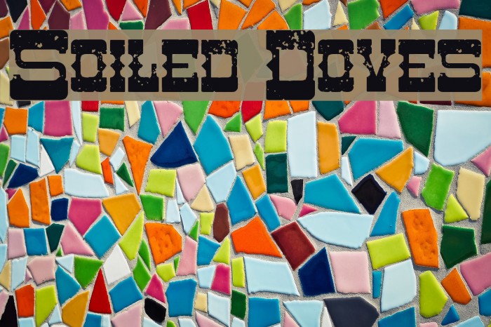 Soiled Doves Font examples