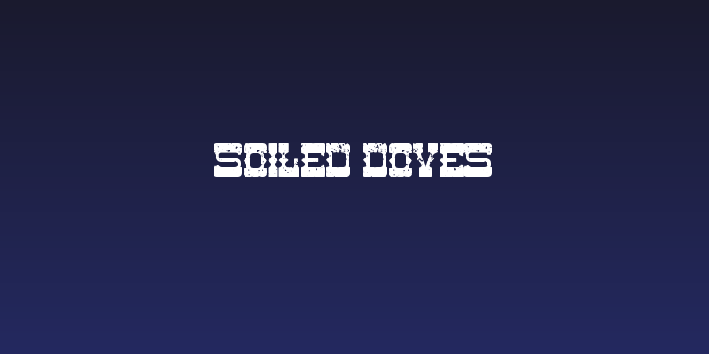 Soiled Doves Social Header