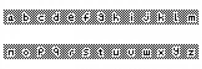 Soitsu-Wa-Mouten-Dattayo Schriftart Kleinbuchstaben