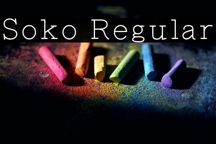 Soko Regular Example 1