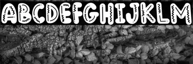 Sokola Bambo Font examples