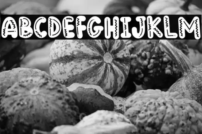 Sokola Bambo Font examples