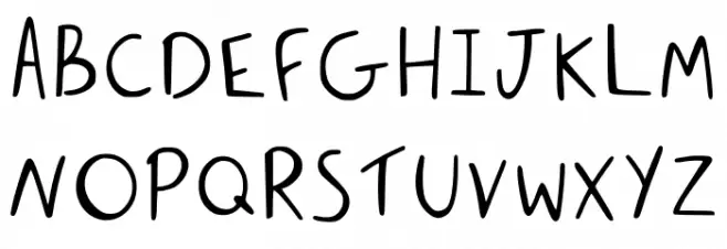 Sol Font Regular Schriftart Groß