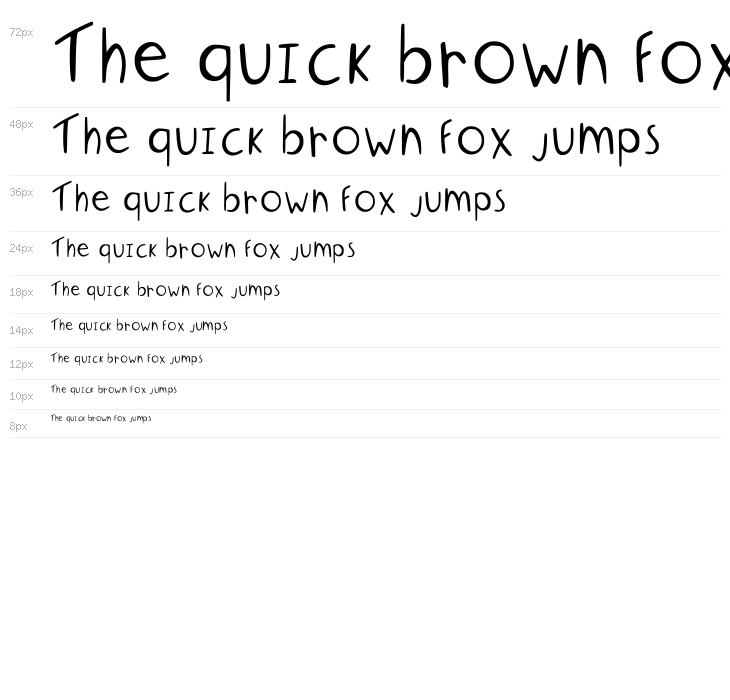 Sol Font Regular Waterfall