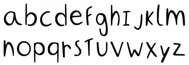 Sol Font Regular 字体 小写