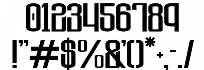 Solace for Sadist Font OTHER CHARS