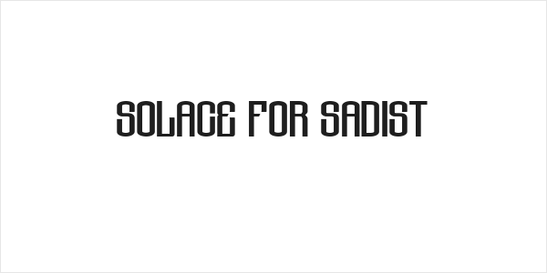 Solace for Sadist Logo