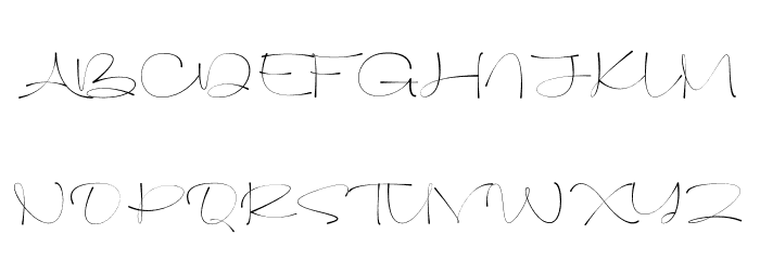 Solami Signature Caratteri MAIUSCOLE